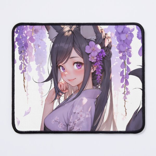 Item preview, Wisteria Wolfgirl designed and sold by AiLoveAnime.