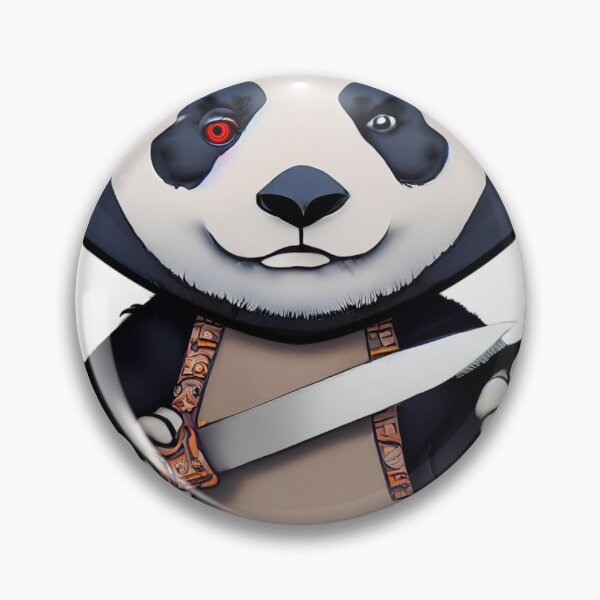 Item preview, Psycho Cartoon Panda Holding a Knife designed and sold by DesigningLife.