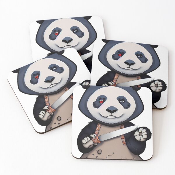 Item preview, Psycho Cartoon Panda Holding a Knife designed and sold by DesigningLife.