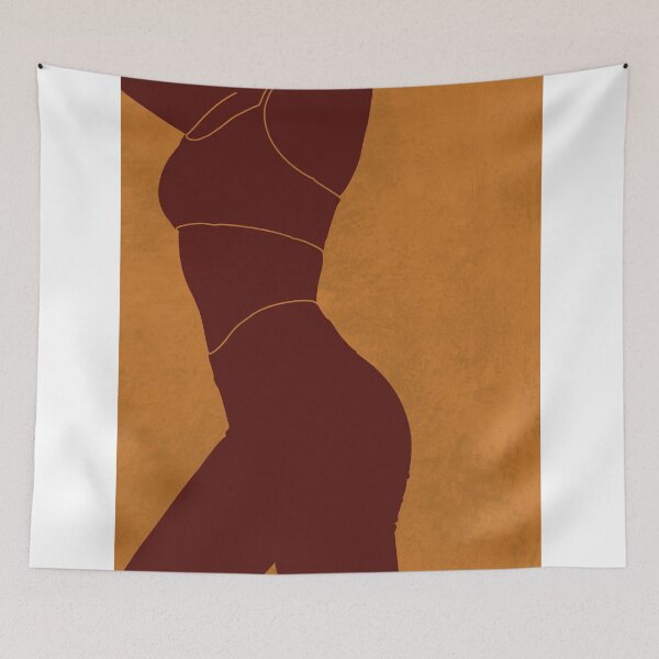 Item preview, Aesthetique - Female Figure - Minimal Contemporary Abstract 03 designed and sold by Studio Grafiikka.