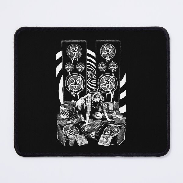 Item preview, witch heavy metal vinyl psychedelic tattoo 70s metal amp amplifier stack tube guitar heavy stoner rock designed and sold by JonathanGrimm.