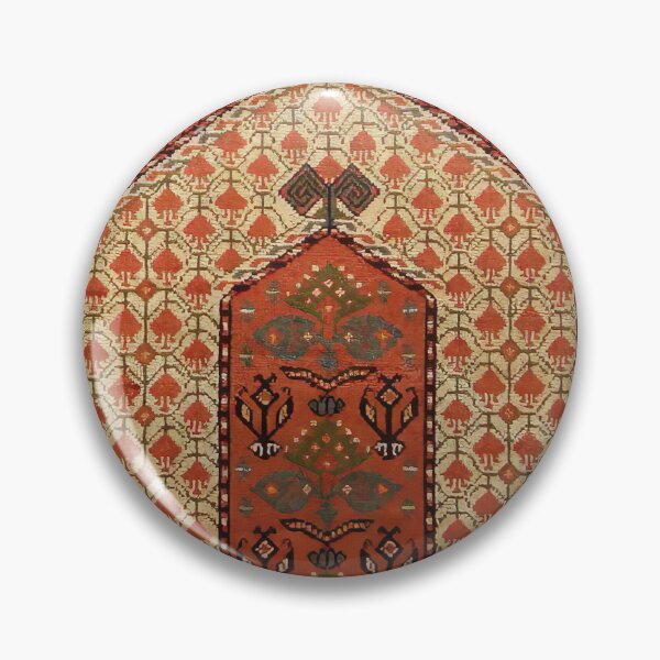 Item preview, Antique Afghan Bashir Prayer Rug  designed and sold by Coexist In Tee's .