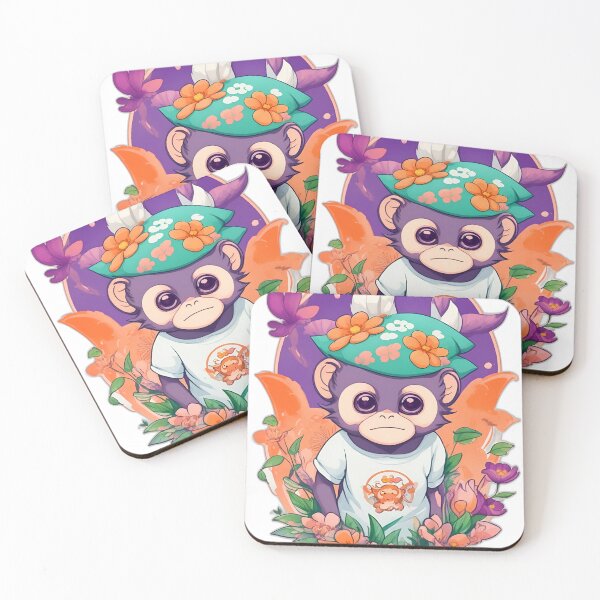 Item preview, Spring Monkey designed and sold by Moriko-Akane.