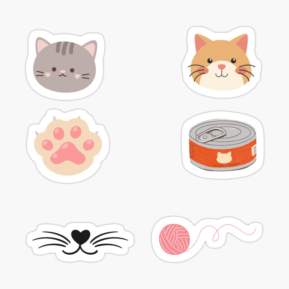 🐱 Cute Tabby Cat PNG  Free Adorable Kitty Sticker Download