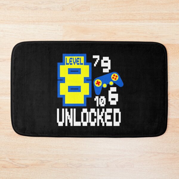 Item preview, level 8 unlocked gamer birthday  designed and sold by giftfromheart.