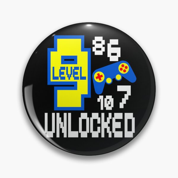 Item preview,  level 9 unlocked gamer birthday  designed and sold by giftfromheart.