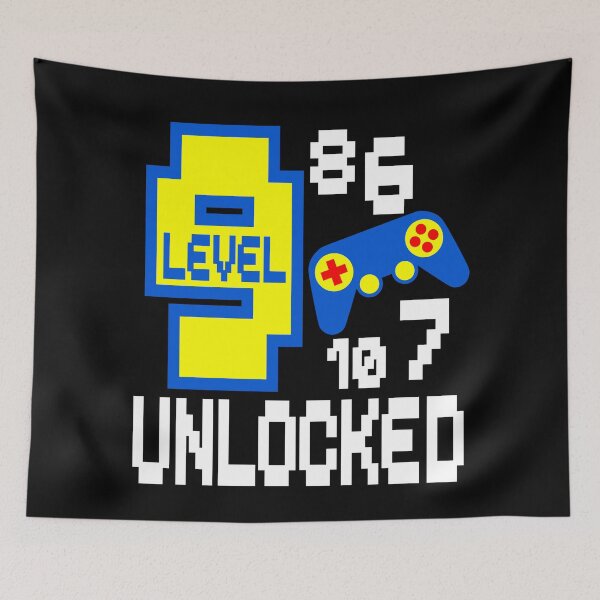 Item preview,  level 9 unlocked gamer birthday  designed and sold by giftfromheart.