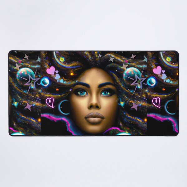 Artikelvorschau, Anpassbare kosmische afrikanische Göttin entworfen und verkauft von Glitteratzzi Couture.