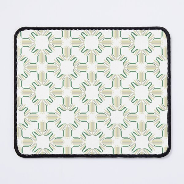 Item preview, Flower Fusion2 - Green/Gold/White designed and sold by Carina Parry Studios.