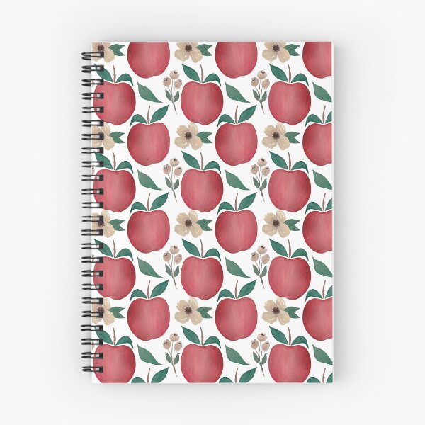 Item preview, Red Apples on White Background designed and sold by Blanca-and-Rose.