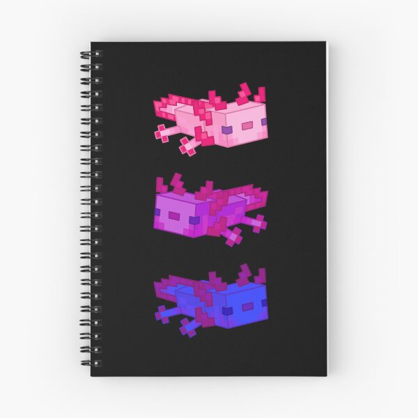 Item preview, Bisexual Pride Axolotl Set designed and sold by Splash-of-Ink.