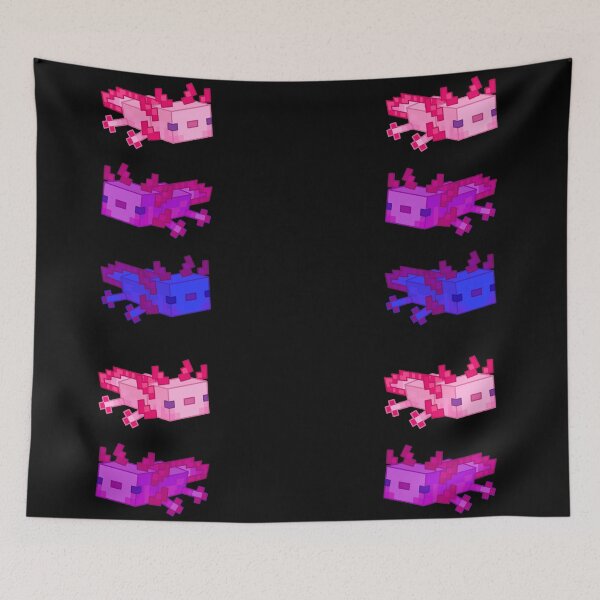 Item preview, Bisexual Pride Axolotl Set designed and sold by Splash-of-Ink.