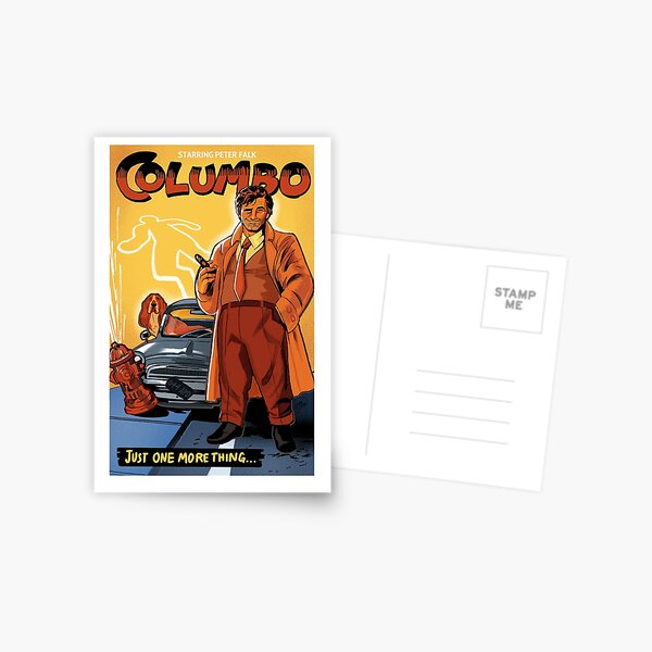 Item preview, Columbo - Vintage Mockup Poster designed and sold by Gorjee.