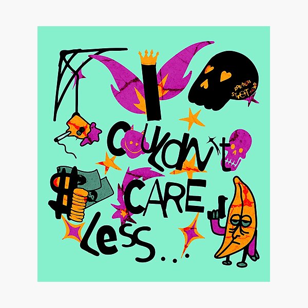 Item preview, I couldn't care less designed and sold by theWeppen.