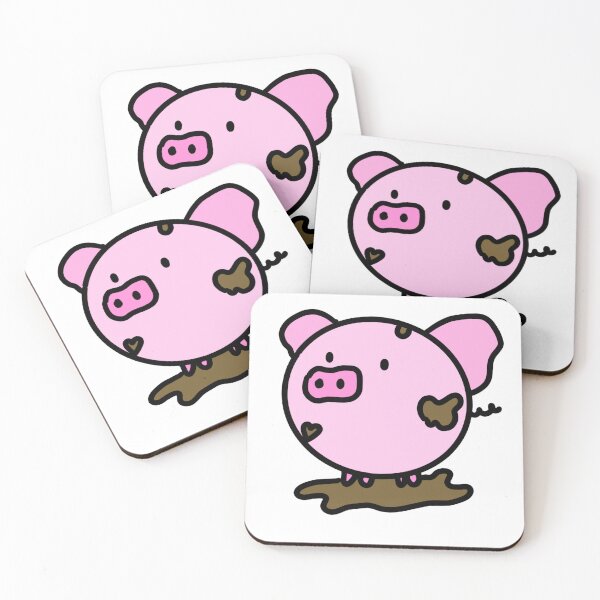 Item preview, Muddy Pig designed and sold by MochiMaiden.