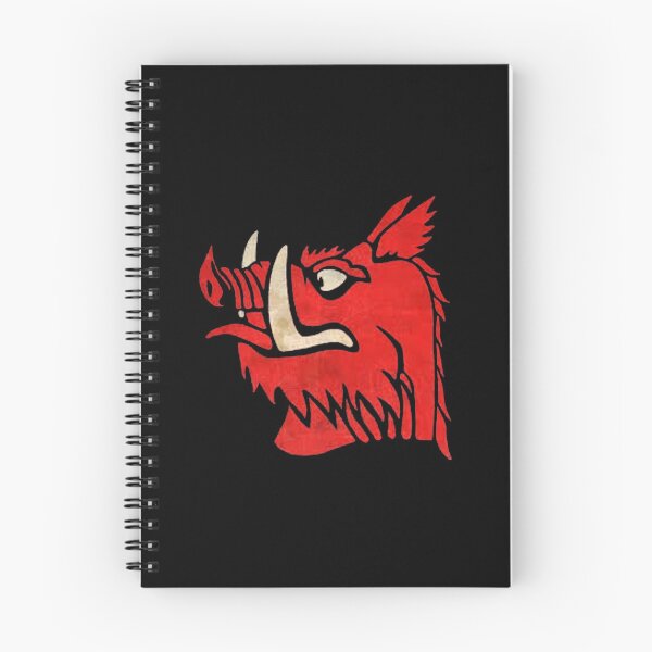 Item preview, Red Boar - Sigil of the Black Knight designed and sold by Corinne Alexa Jackson.