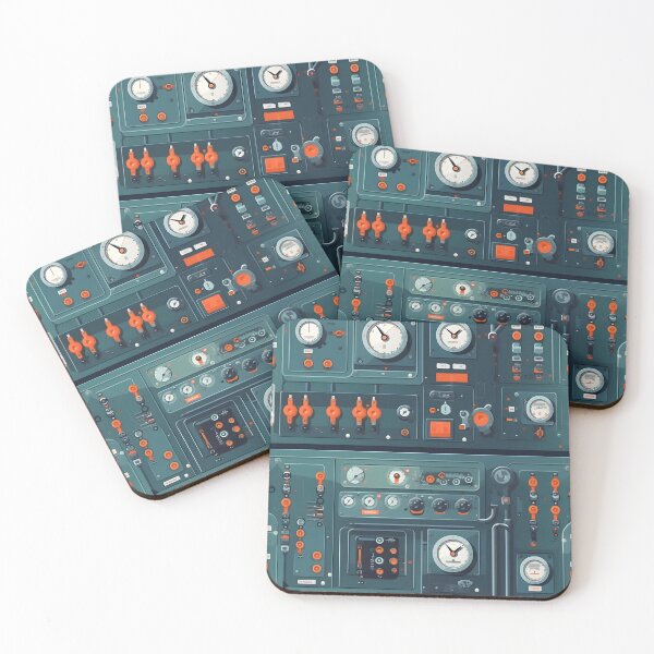 Item preview, Vintage Control Panel -  Seamless designed and sold by GalacticLabs.