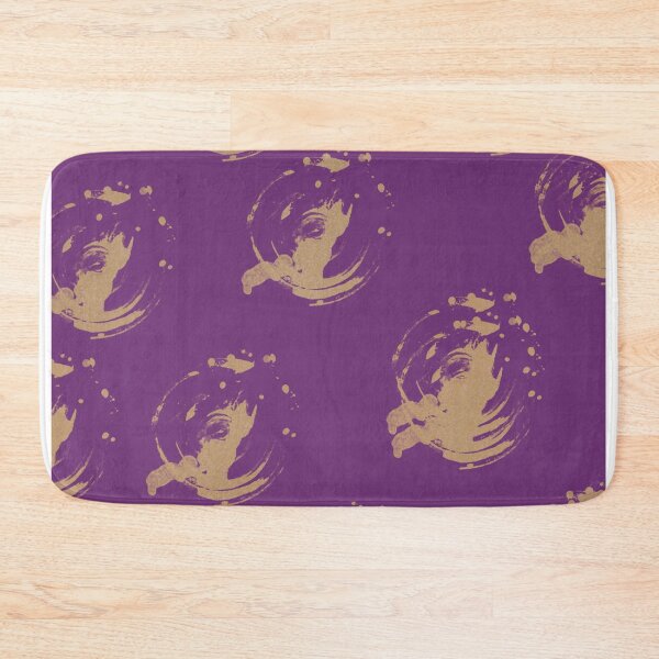 Item preview, Abstract Rings Design on Purple Background designed and sold by Pevkay97.