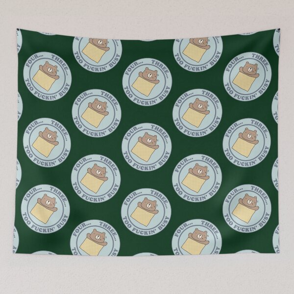 Item preview, Too Fn’ Busy Taking A NapT- designed and sold by BokharaVintage.