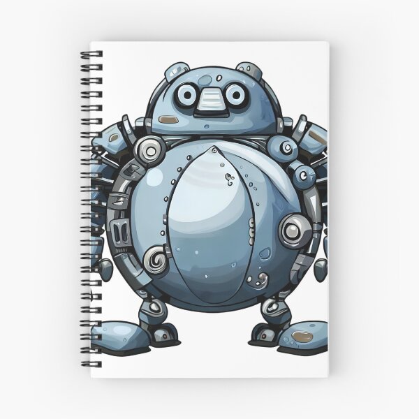 Artikelvorschau, Bulk Piggy Roboter in Blau und Silber entworfen und verkauft von Edekad.