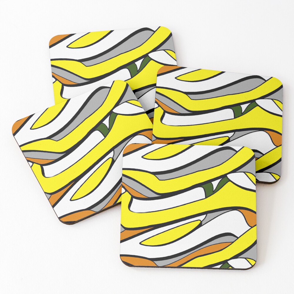 Item preview, Coasters (Set of 4) designed and sold by AbstractThreads.