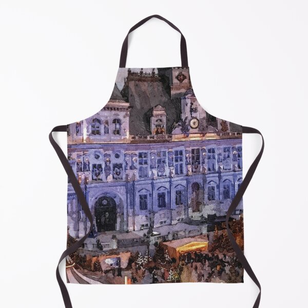 Item preview, Paris City Hall, Architectural Grandeur, Enchanting Parisian Treasure designed and sold by Era-of-Traveler.