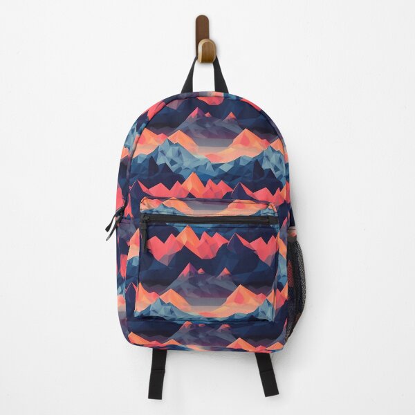 Item preview, Geometric Summit: Polygonal Mountain Pattern designed and sold by GutySign.