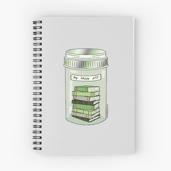 Item preview, Happy Pills - Aromatic Books designed and sold by KRONIC ART By K.B. Broday.