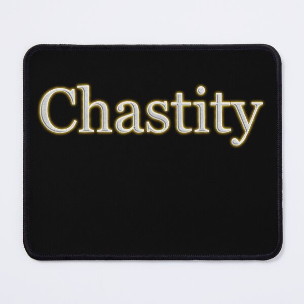 Item preview, Chastity (White Angelic halo Text) designed and sold by Swabcraft.