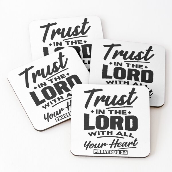 Item preview, Proverbs 3:5 Trust In The LORD With All Your Heart designed and sold by plushism.