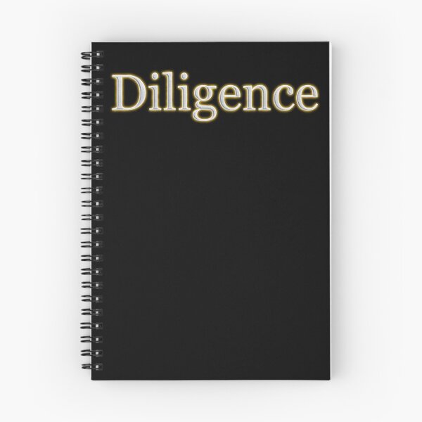 Item preview, Diligence (White Angelic halo Text) designed and sold by Swabcraft.