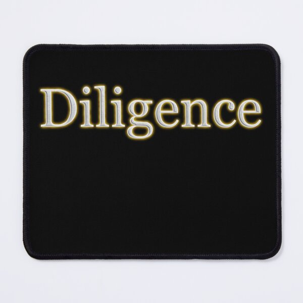 Item preview, Diligence (White Angelic halo Text) designed and sold by Swabcraft.