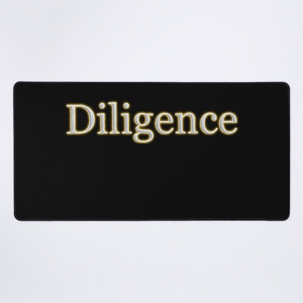 Item preview, Diligence (White Angelic halo Text) designed and sold by Swabcraft.