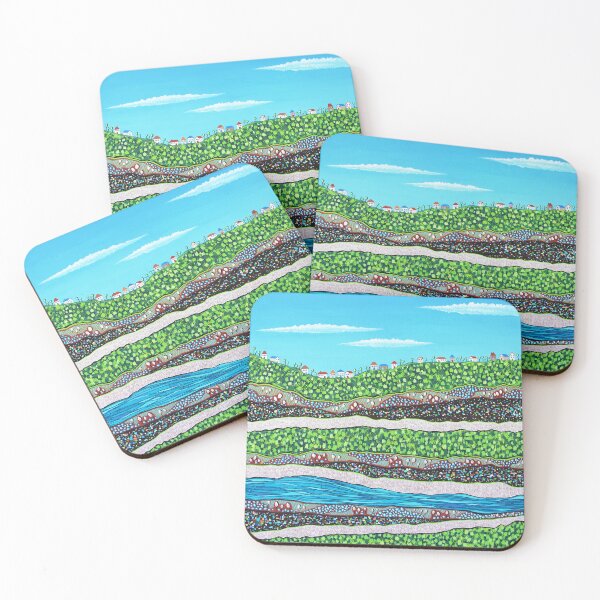 Item preview, Tiny Town On The Ridge designed and sold by Lisafrancesjudd.