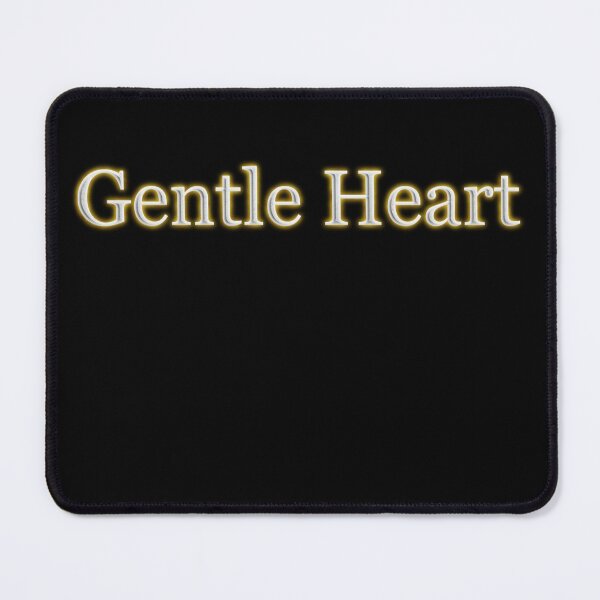 Item preview, Gentle Heart (White Angelic halo Text) designed and sold by Swabcraft.