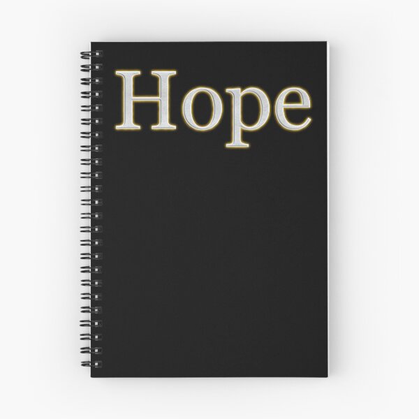 Item preview, Hope (White Angelic halo Text) designed and sold by Swabcraft.