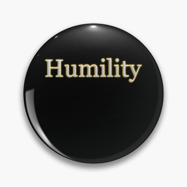 Item preview, Humility (White Angelic halo Text) designed and sold by Swabcraft.