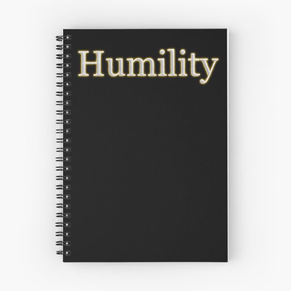 Item preview, Humility (White Angelic halo Text) designed and sold by Swabcraft.