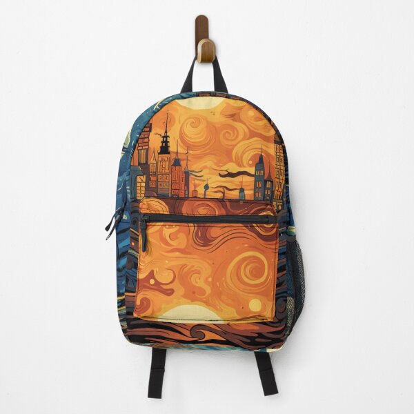 Item preview, "Enchanted Skyscapes: A Psychedelic Journey through the City of Day and Night" designed and sold by Lunashop3624.