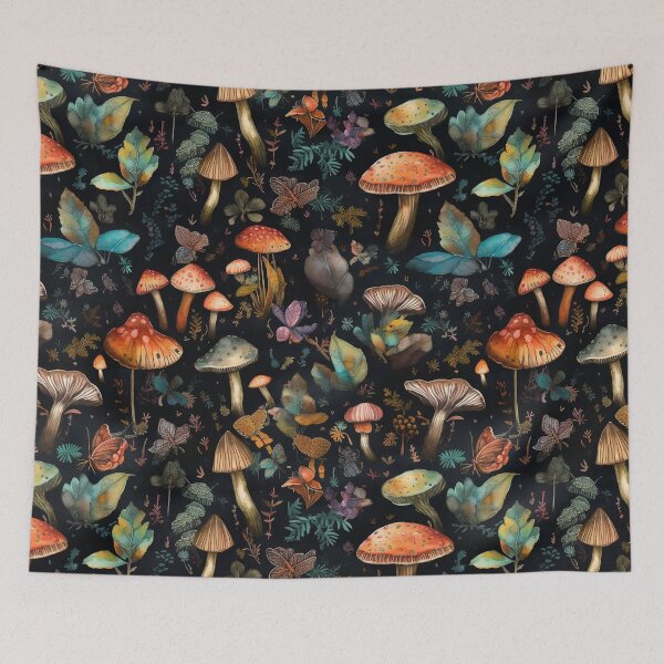 Item preview, Magic Mushrooms ii designed and sold by BellaMalluArt.