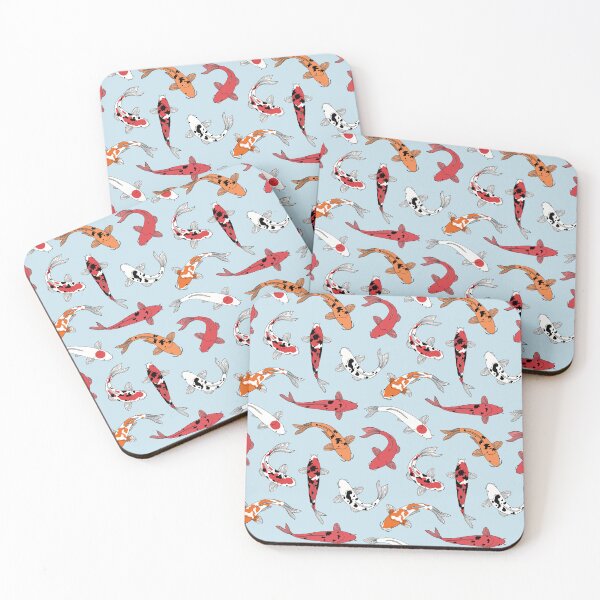 Item preview, Japanese Variety Koi Fish Pattern designed and sold by OneCreativeArt.