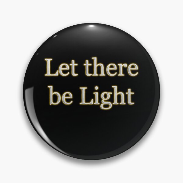 Item preview, Let there be Light (White Angelic halo Text) designed and sold by Swabcraft.