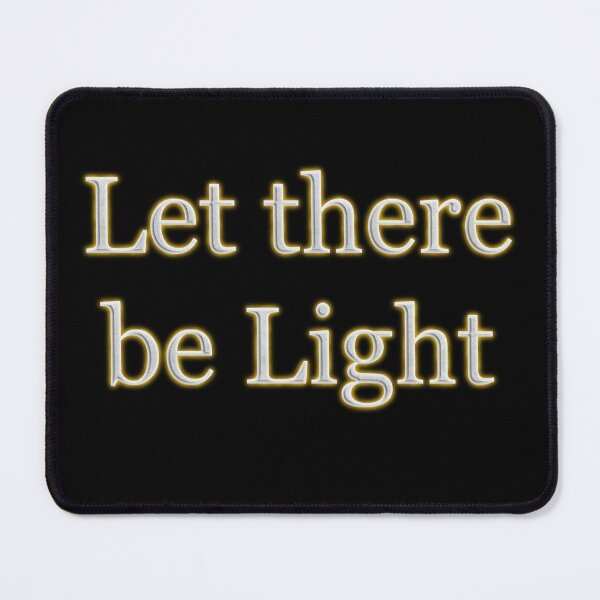 Item preview, Let there be Light (White Angelic halo Text) designed and sold by Swabcraft.