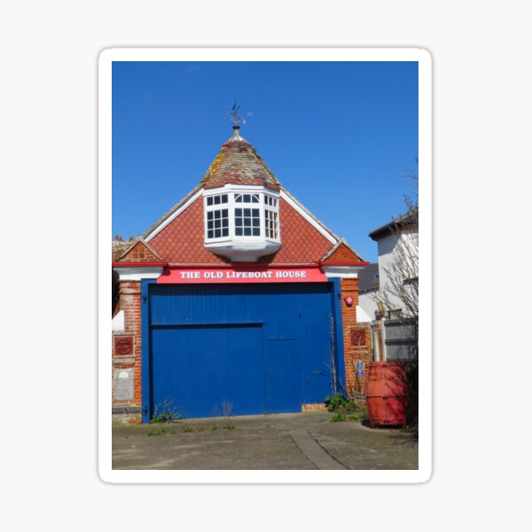 "The Old Lifeboat House, WaltonOnTheNaze" Sticker for Sale by
