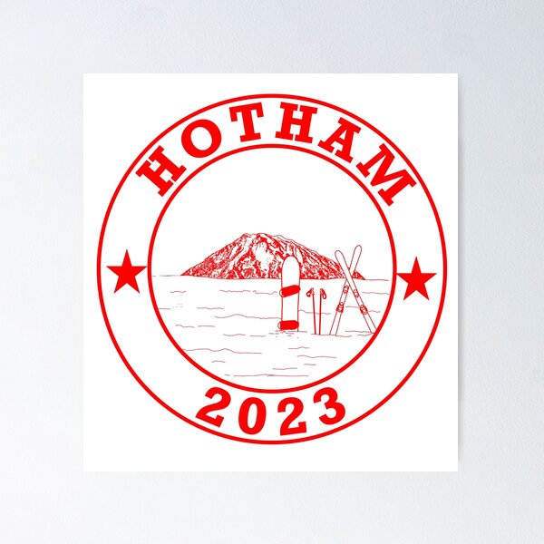 Item preview, Hotham Snow Ski and Board 2023 designed and sold by ClaireBillson.