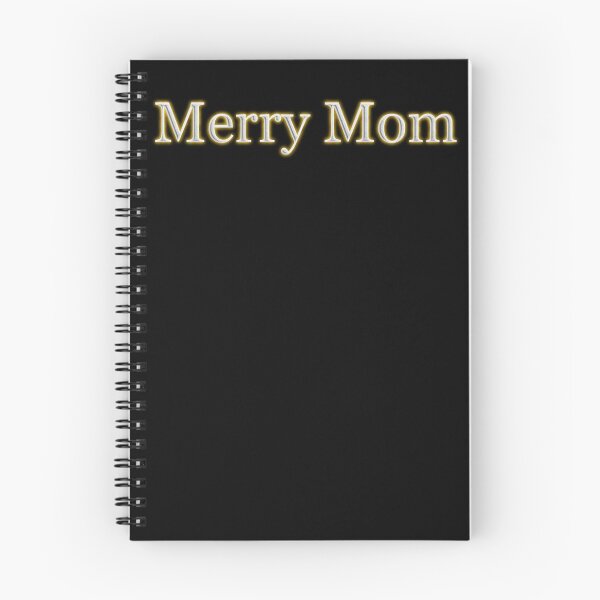 Item preview, Merry Mom (White Angelic halo Text) designed and sold by Swabcraft.