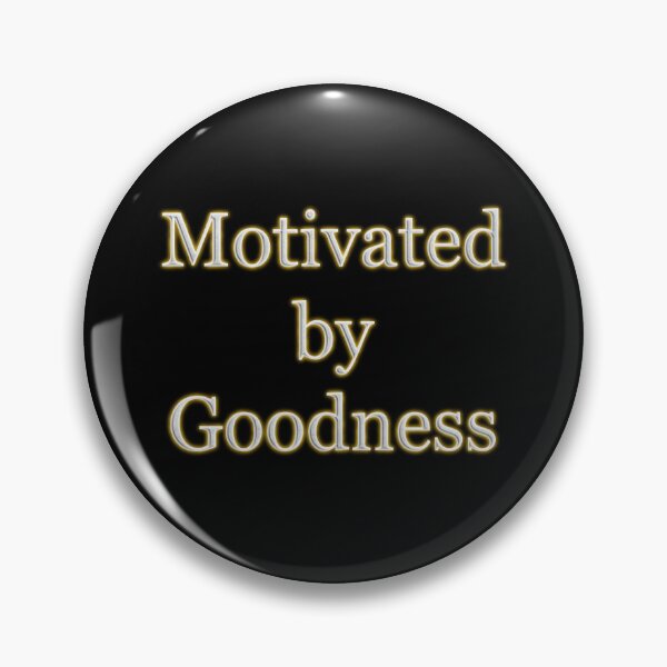 Item preview, Motivated by Goodness (White Angelic halo Text) designed and sold by Swabcraft.