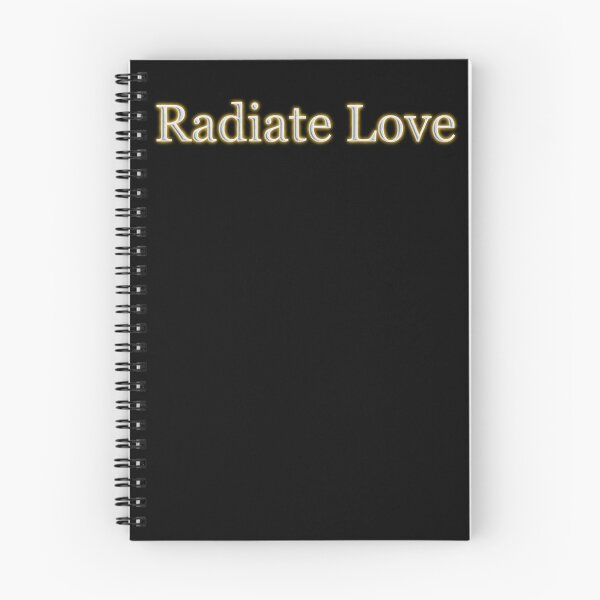 Item preview, Radiate Love (White Angelic halo Text) designed and sold by Swabcraft.