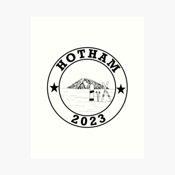 Item preview, Hotham Snow Ski and Board 2023 designed and sold by ClaireBillson.