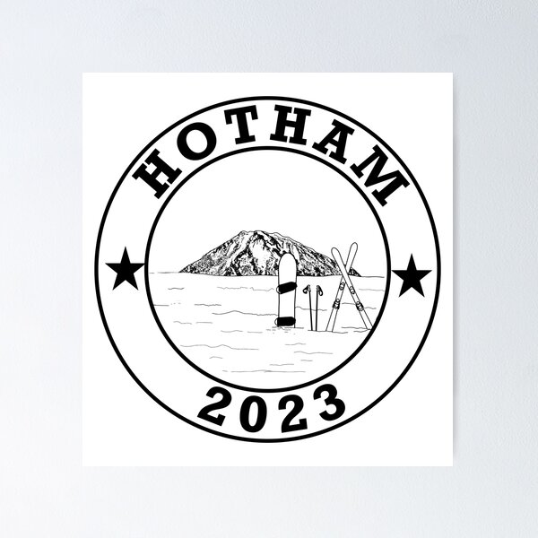 Item preview, Hotham Snow Ski and Board 2023 designed and sold by ClaireBillson.